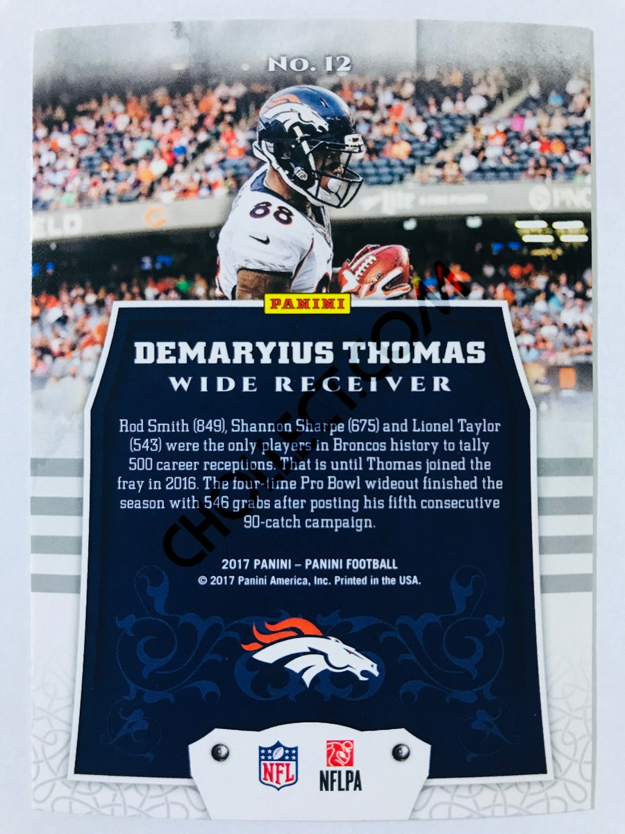 Demaryius Thomas - Denver Broncos 2017 Panini Panini #12