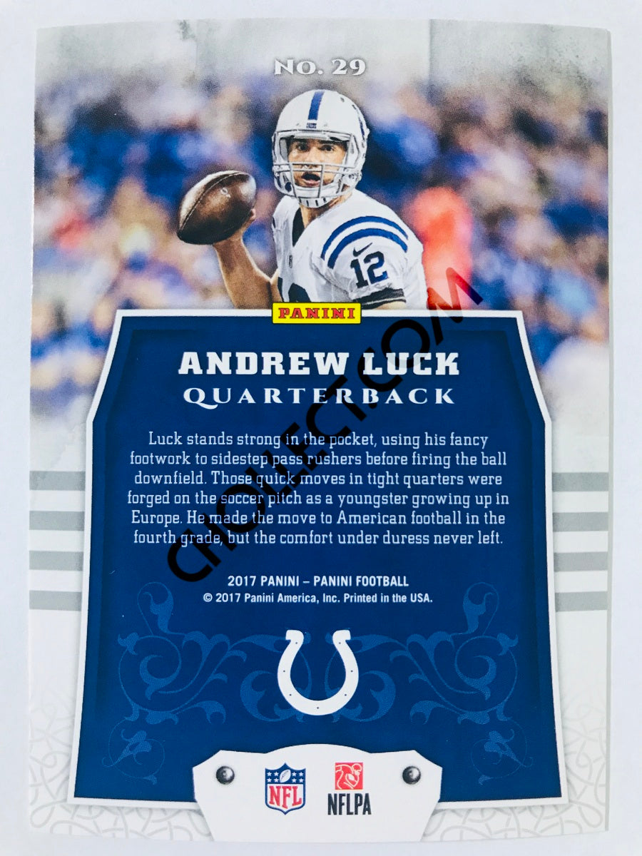 Andrew Luck - Indianapolis Colts 2017 Panini Panini #29