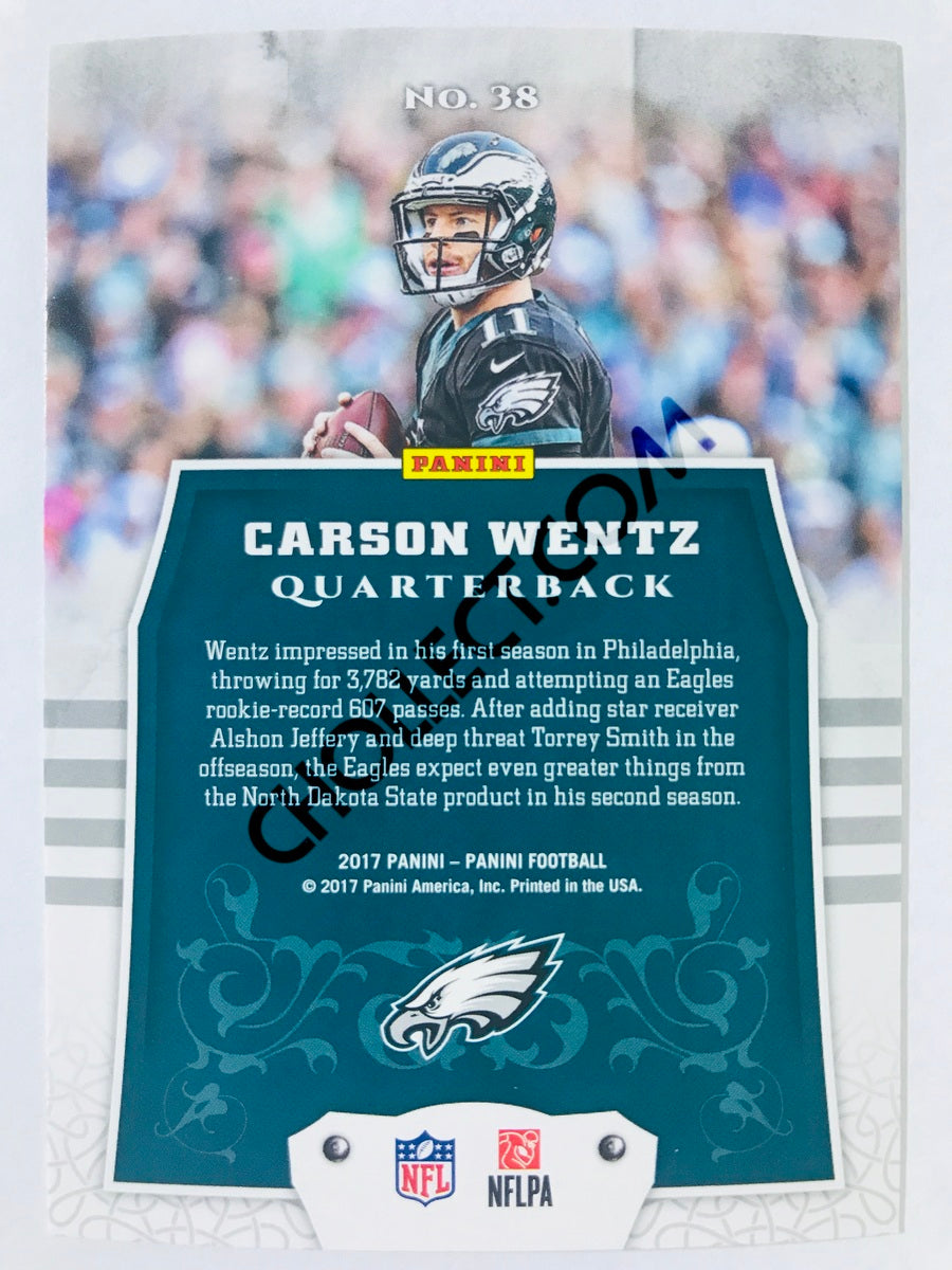 Carson Wentz - Philadelphia Eagles 2017 Panini Panini #38