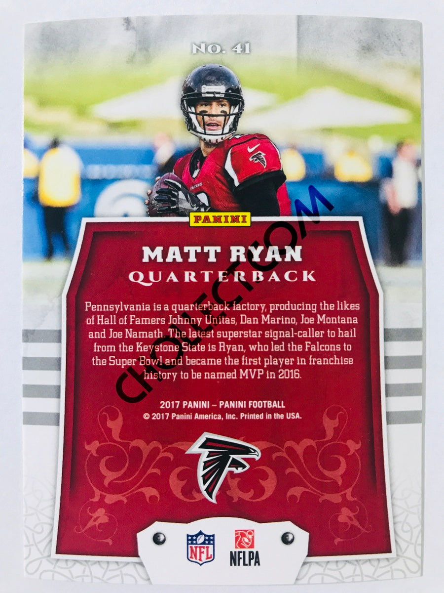 Matt Ryan - Atlanta Falcons 2017 Panini Panini #41