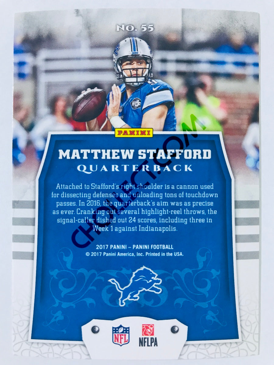 Matthew Stafford - Detroit Lions 2017 Panini Panini #55