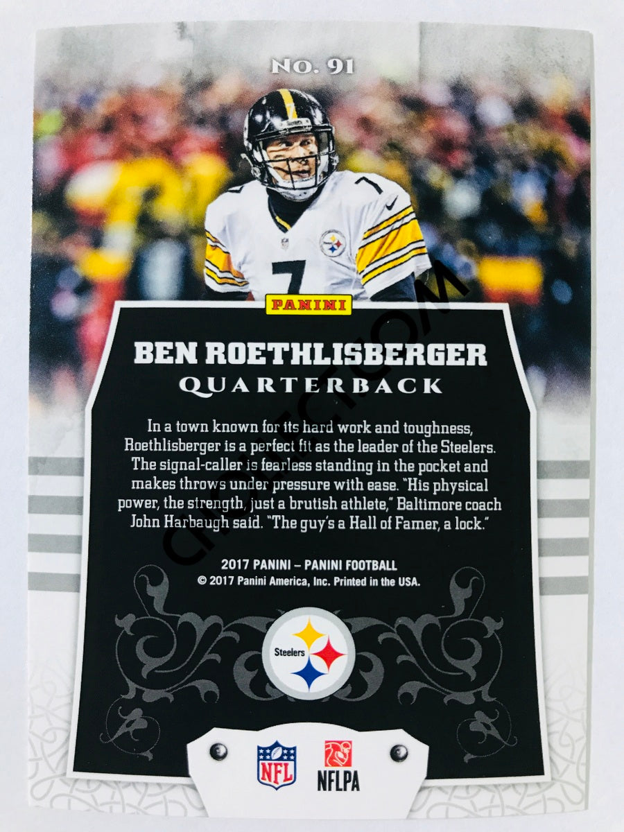 Ben Roethlisberger - Pittsburgh Steelers 2017 Panini Panini #91