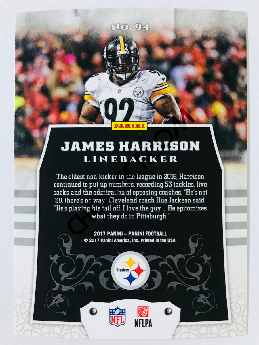 James Harrison - Pittsburgh Steelers 2017 Panini Panini #94