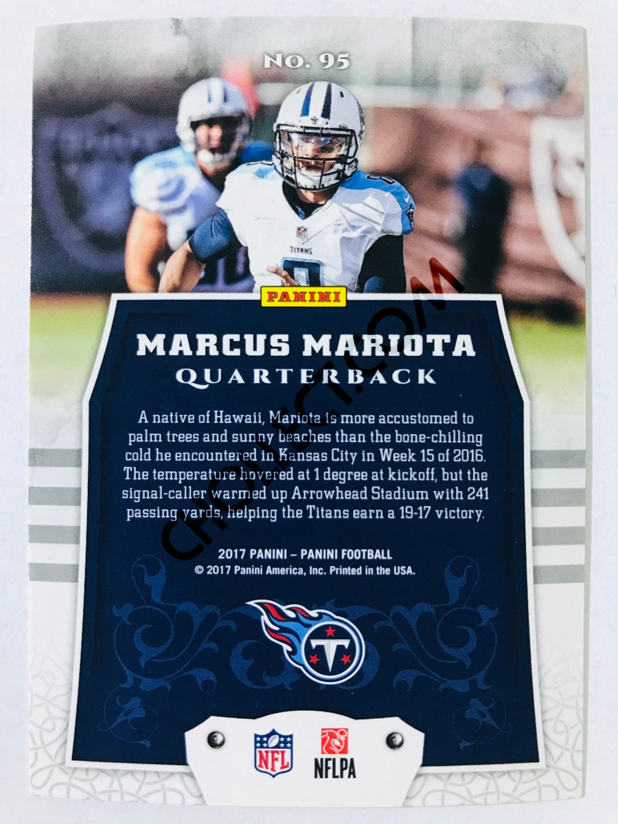 Marcus Mariota - Tennessee Titans 2017 Panini Panini #95