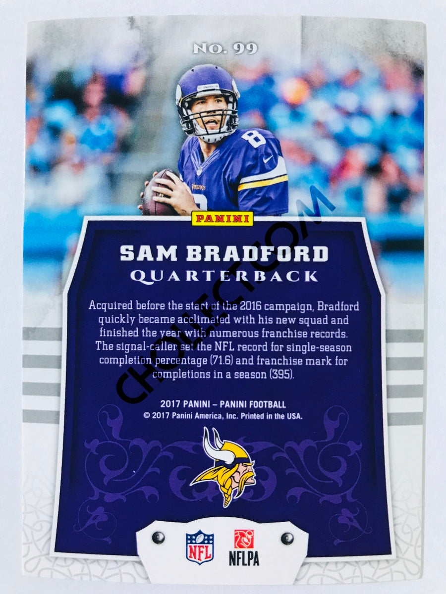 Sam Bradford - Minnesota Vikings 2017 Panini Panini #99