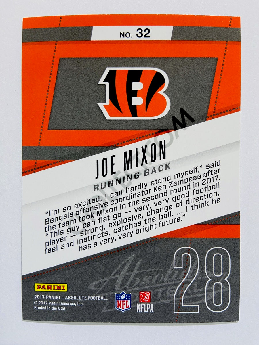 Joe Mixon - Cincinnati Bengals 2017 Panini Absolute Rookie Roundup Insert #32