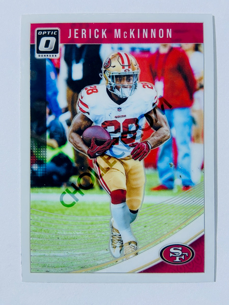 Jerick McKinnon 2018 Donruss Optic #87 San Francisco 49ers