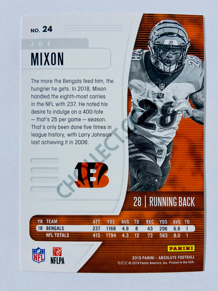 Joe Mixon - Cincinnati Bengals 2019-20 Panini Absolute #24