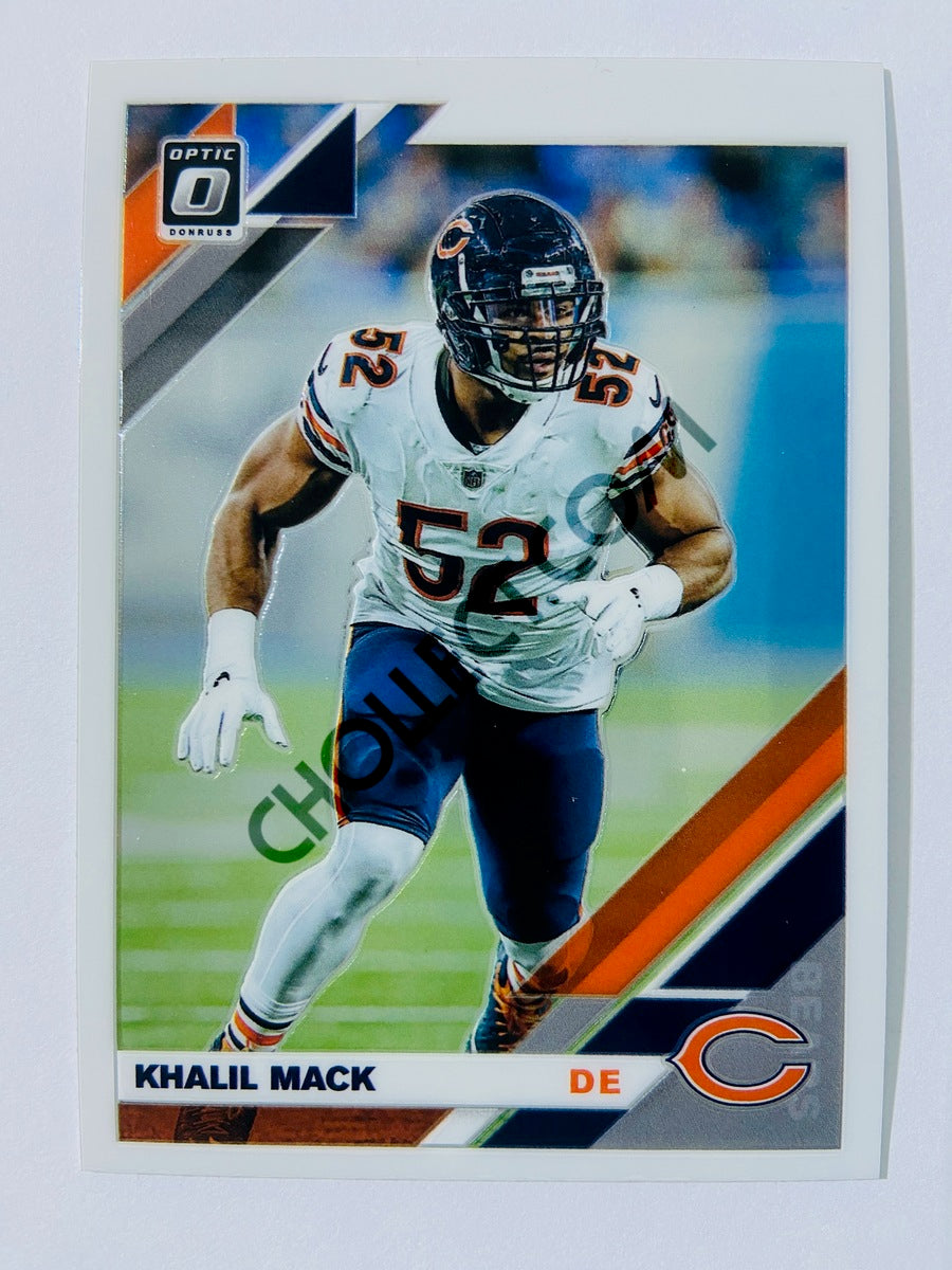 Khalil Mack Signed Chicago Bears 35x43 Framed Jersey (JSA Holo) 6xPro Bowl  L.B.