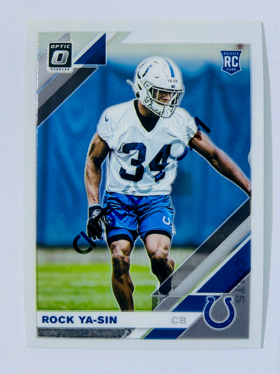 Rock Ya-Sin - Indianapolis Colts 2019 Panini Donruss Optic RC Rookie #116