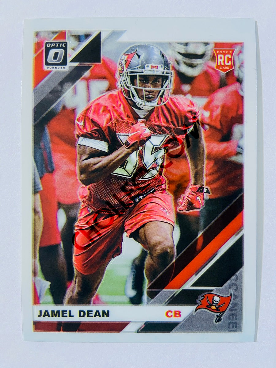 Jamel Dean - Tampa Bay Buccaneers 2019 Panini Donruss Optic RC Rookie #135