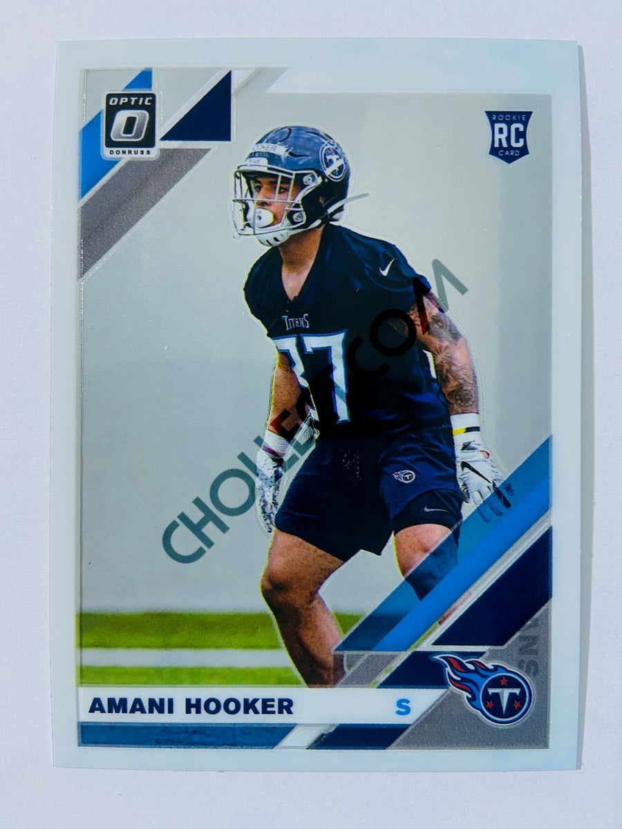 Amani Hooker - Tennessee Titans 2019 Panini Donruss Optic RC Rookie #140