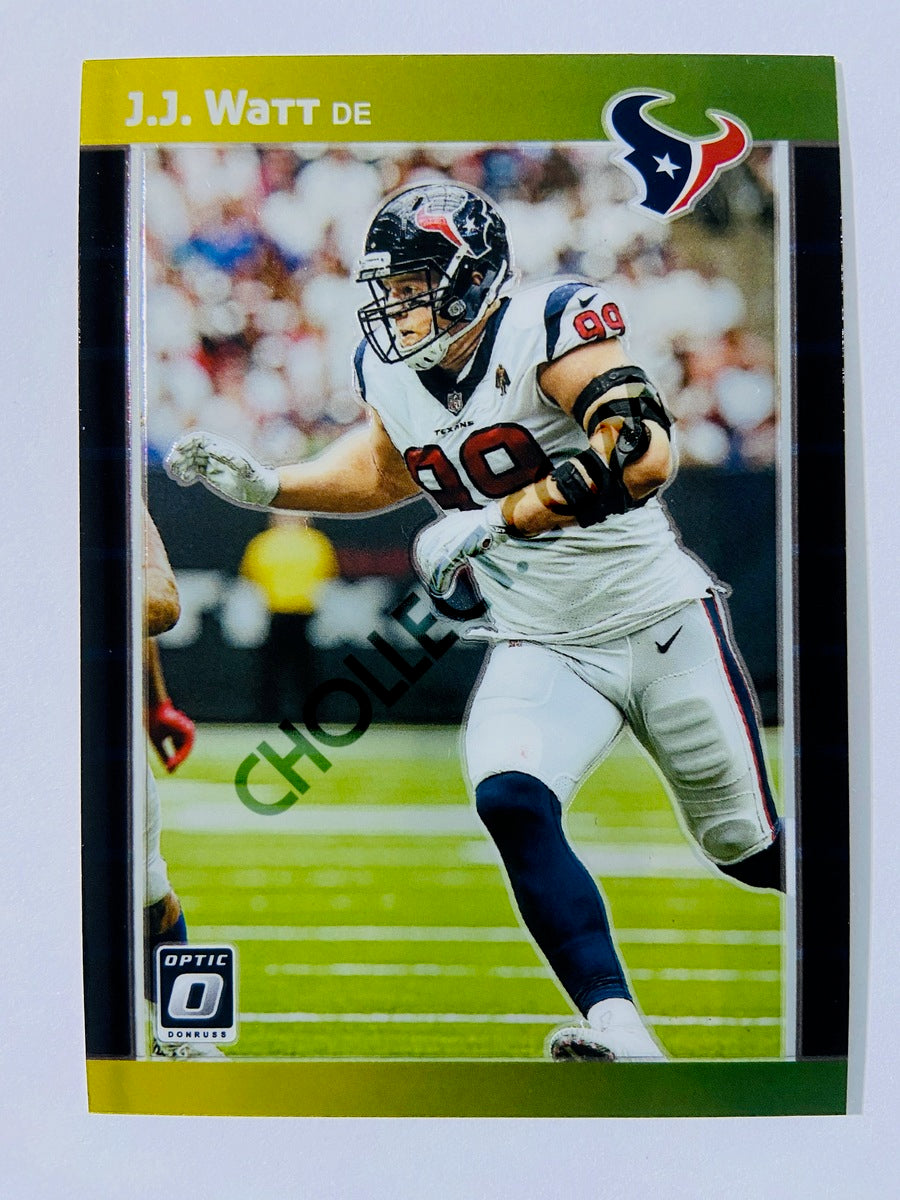 J.J. Watt - Houston Texans 2019 Panini Donruss Optic 1989 Tribute Insert #15