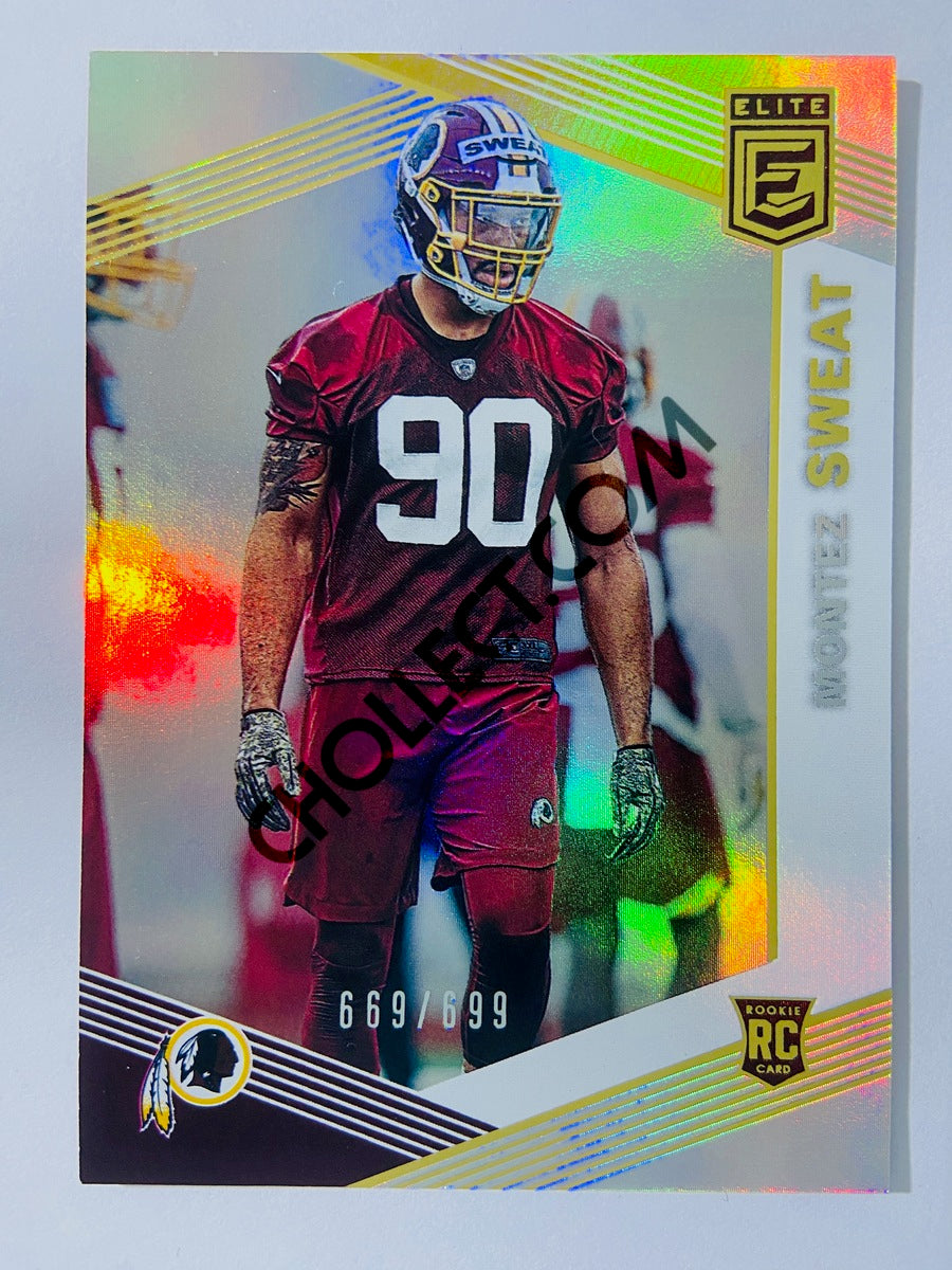Montez Sweat - Washington Redskins 2019 Panini Donruss Elite #184 RC Rookie /699