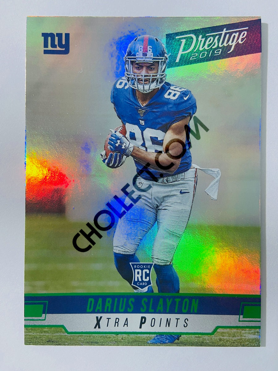 Darius Slayton - New York Giants 2019 Panini Prestige Xtra Points Green Parallel RC Rookie #216
