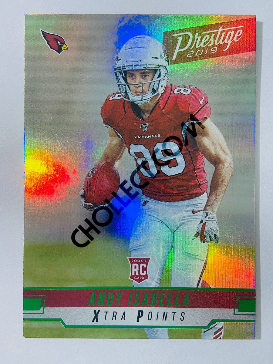Andy Isabella - Arizona Cardinals 2019 Panini Prestige Xtra Points Green Parallel RC Rookie #224