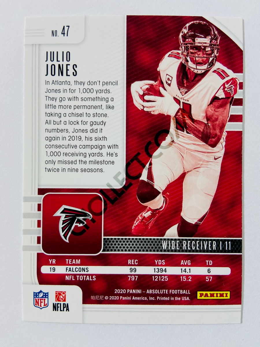 Julio Jones - Atlanta Falcons 2020-21 Panini Absolute Football #47