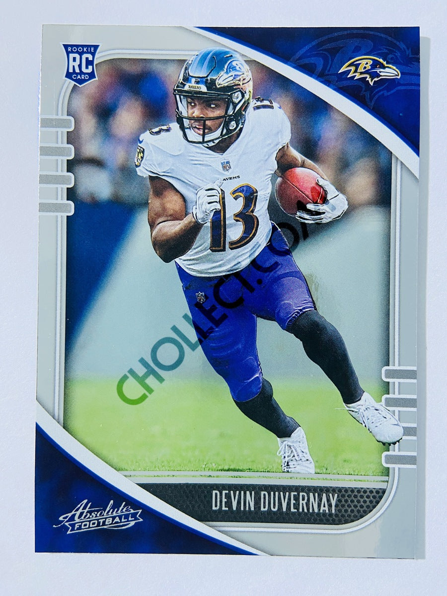 Devin Duvernay - Baltimore Ravens 2020-21 Panini Absolute Football RC Rookie #132