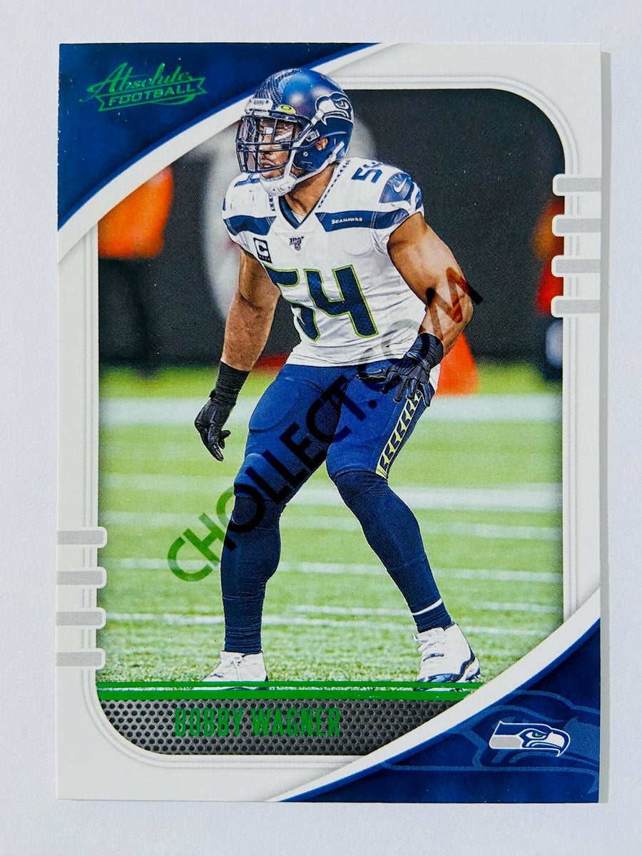 Bobby Wagner - Seattle Seahawks 2020-21 Panini Absolute Football Green Parallel #83