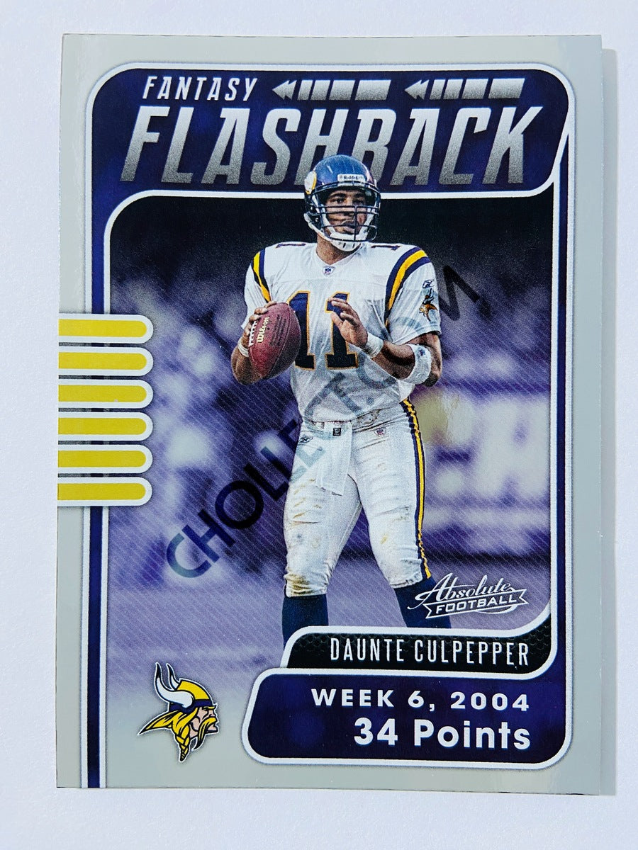 Daunte Culpepper - Minnesota Vikings 2020-21 Panini Absolute Football Fantasy Flashback #FF-DC
