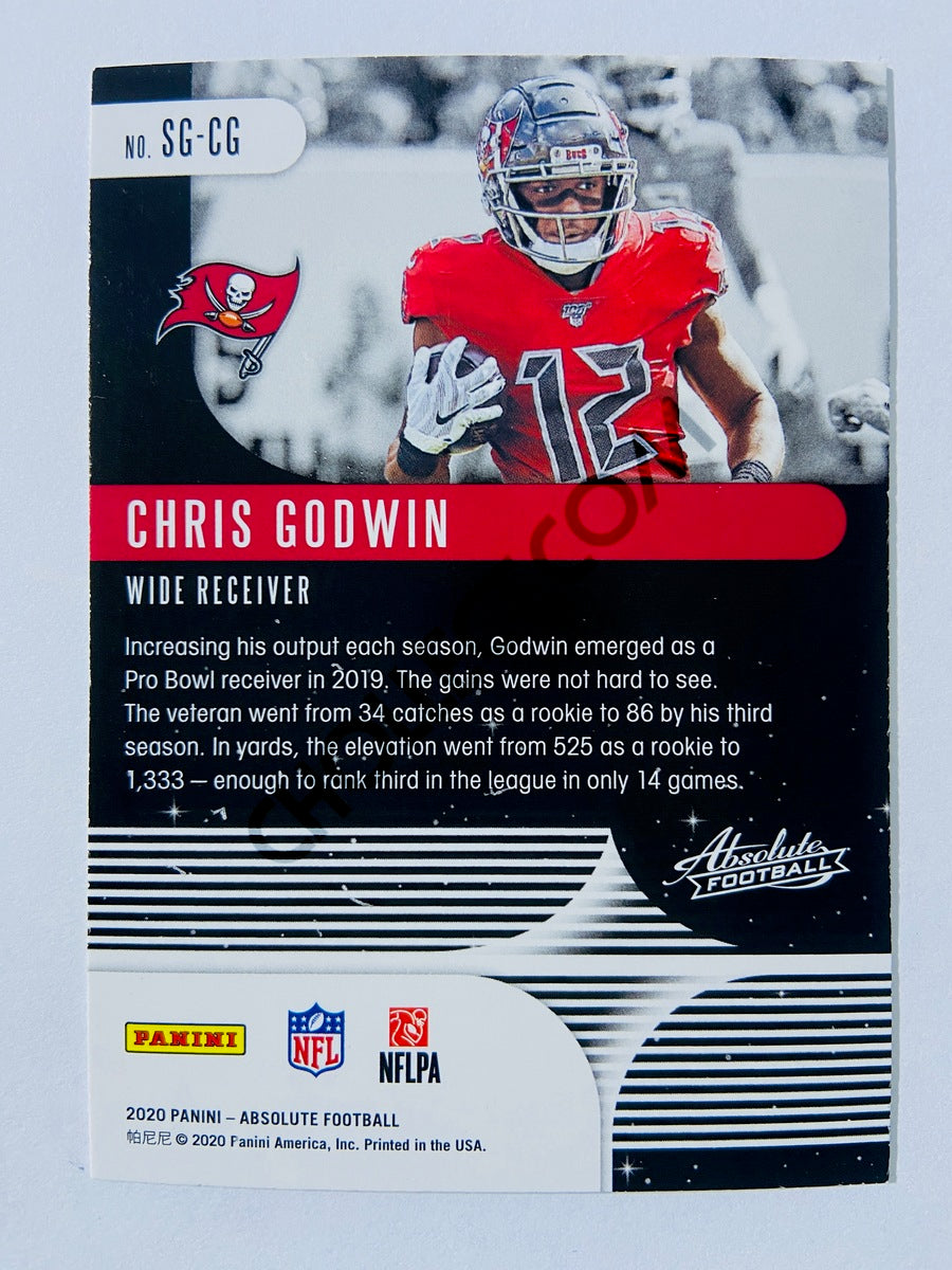 Chris Godwin - Tampa Bay Buccaneers 2020-21 Panini Absolute Football Star Gazing #SG-CG