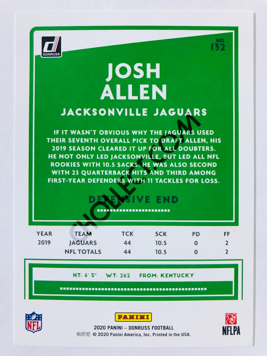 Josh Allen - Jacksonville Jaguars 2020 Panini Donruss #132
