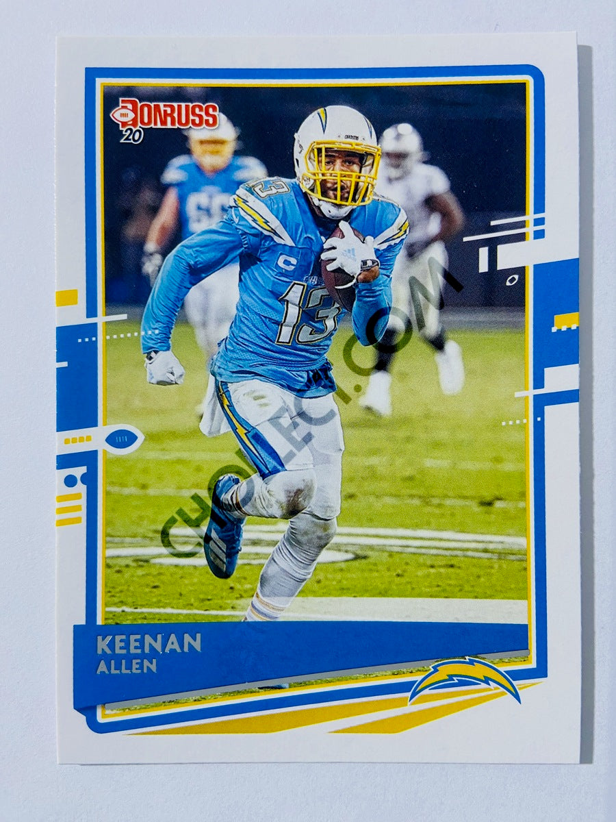  2020 Donruss Press Proof Blue Football #349 Isaiah