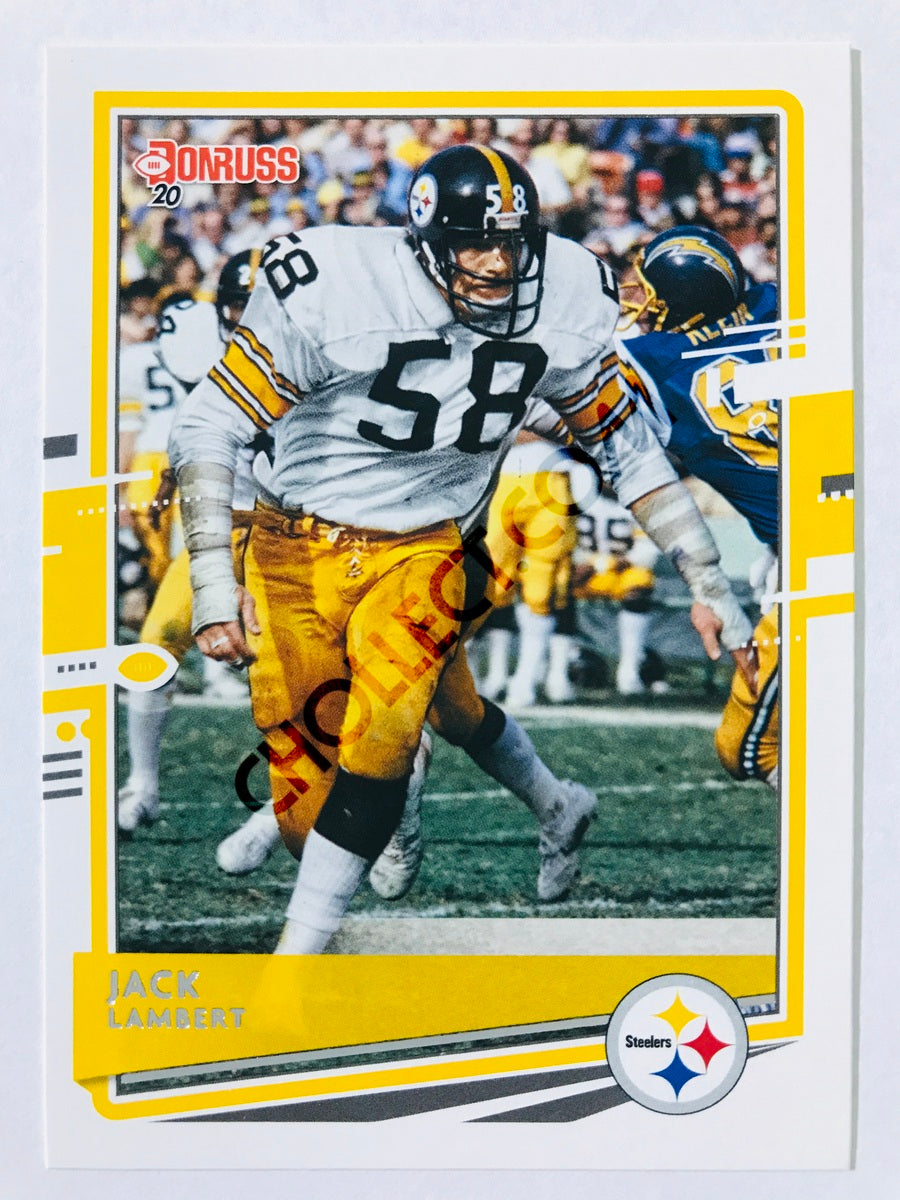 Jack Lambert - Pittsburgh Steelers 2020 Panini Donruss #221 –