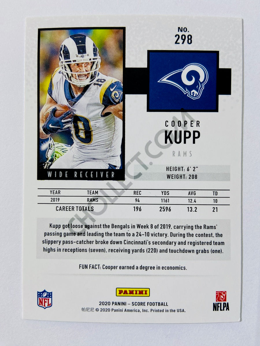 Cooper Kupp - Los Angeles Rams 2020 Panini Score #298