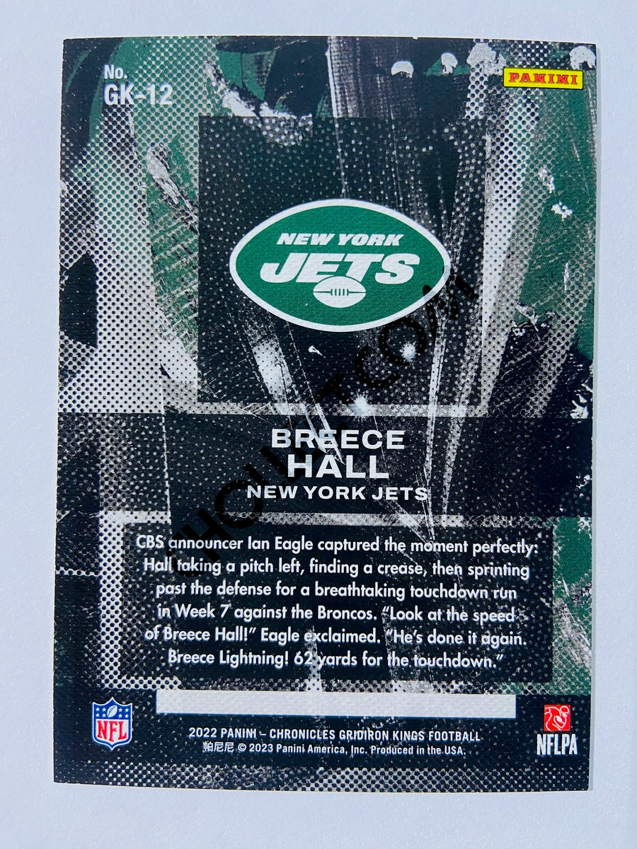 Breece Hall - New York Jets 2022 Panini Chronicles Gridiron Kings RC Rookie #GK-12