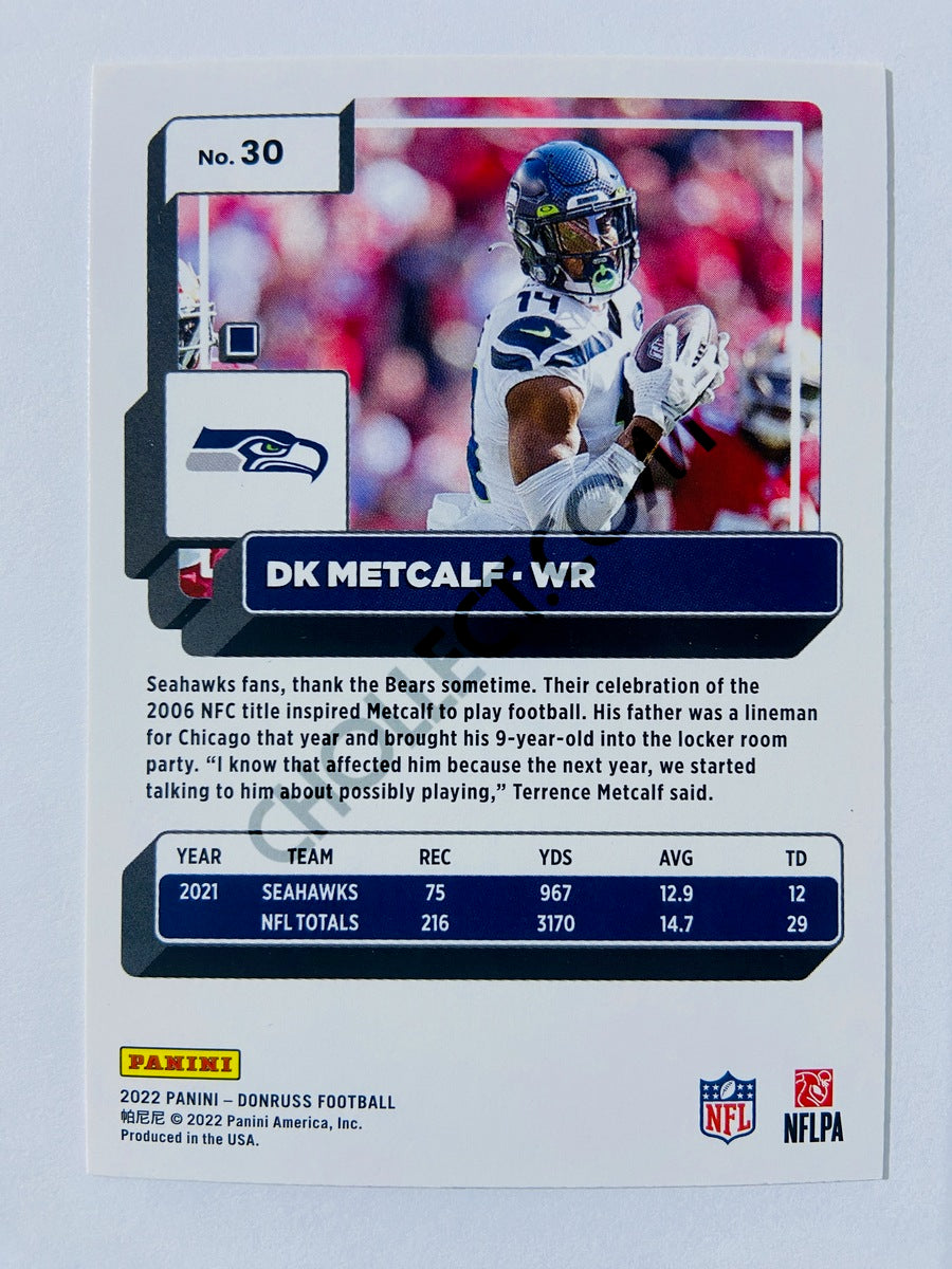 DK Metcalf - Seattle Seahawks 2022 Panini Donruss #30