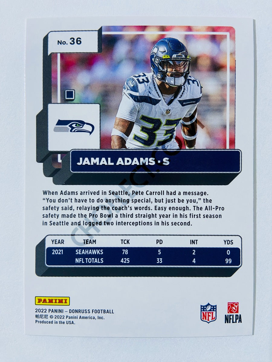 Jamal Adams - Seattle Seahawks 2022 Panini Donruss #36