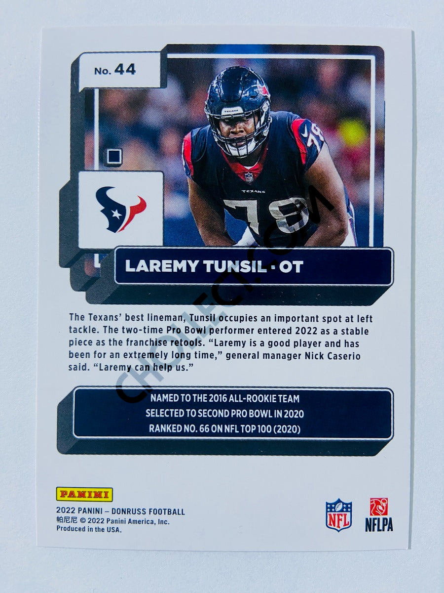 Laremy Tunsil - Houston Texans 2022 Panini Donruss #44