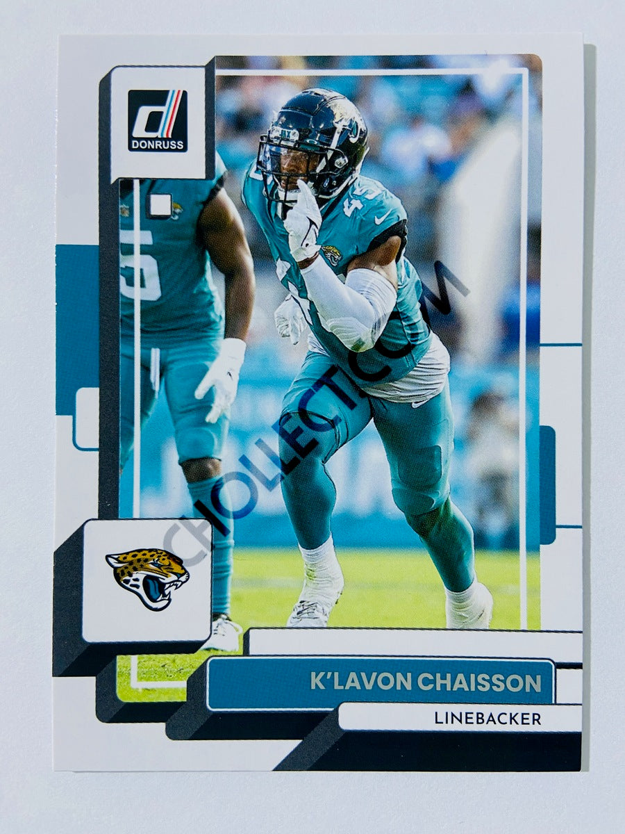 K'Lavon Chaisson Jaguars 2020 Panini Donruss Optic Rookie #117