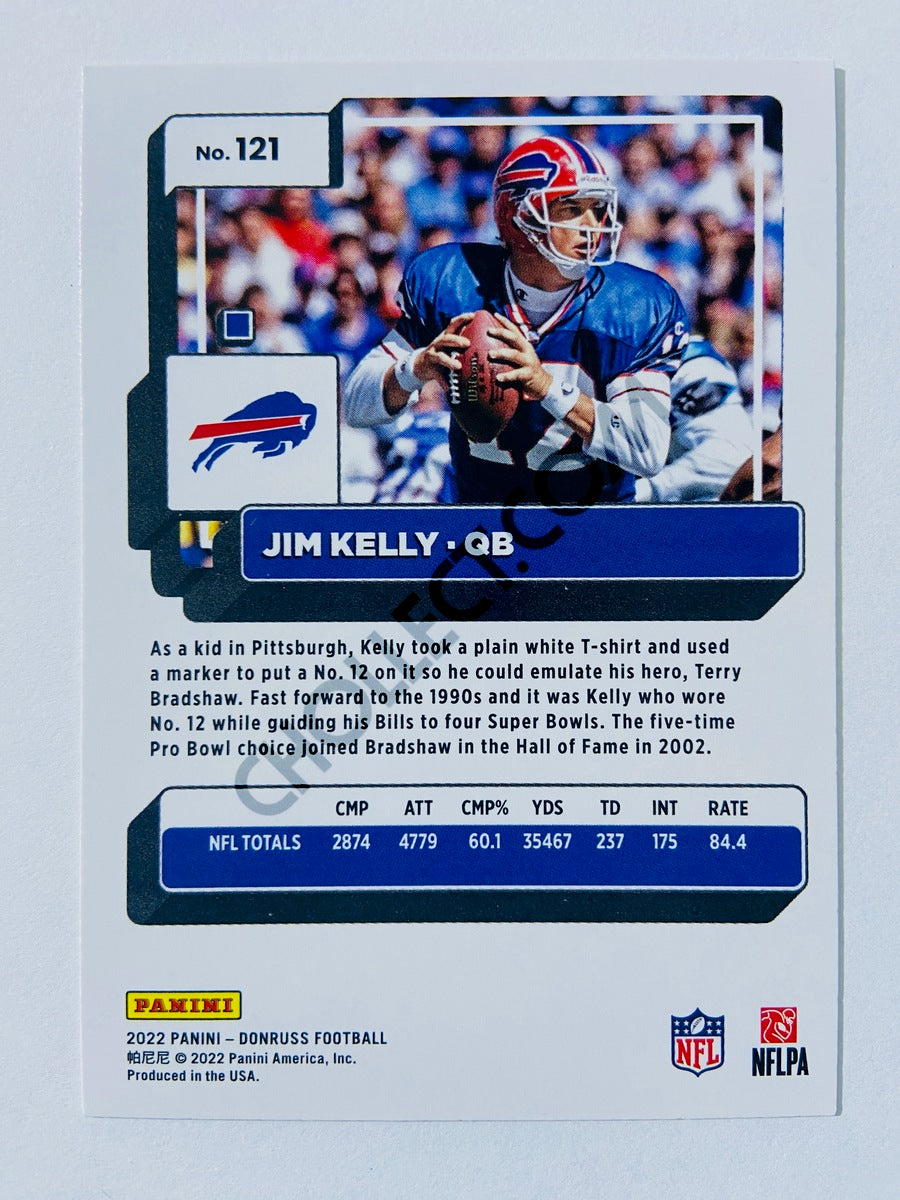 Jim Kelly - Buffalo Bills 2022 Panini Donruss #121