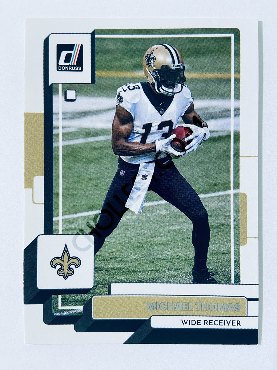 Michael Thomas - New Orleans Saints 2022 Panini Donruss #244
