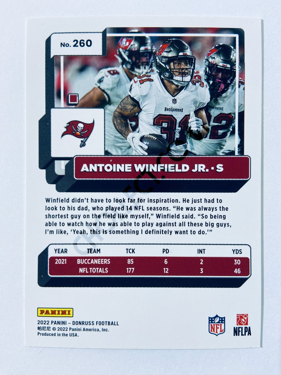 Antoine Winfield Jr. - Tampa Bay Buccaneers 2022 Panini Donruss #260