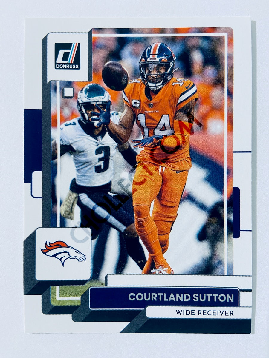 Courtland Sutton - Denver Broncos 2022 Panini Donruss #262