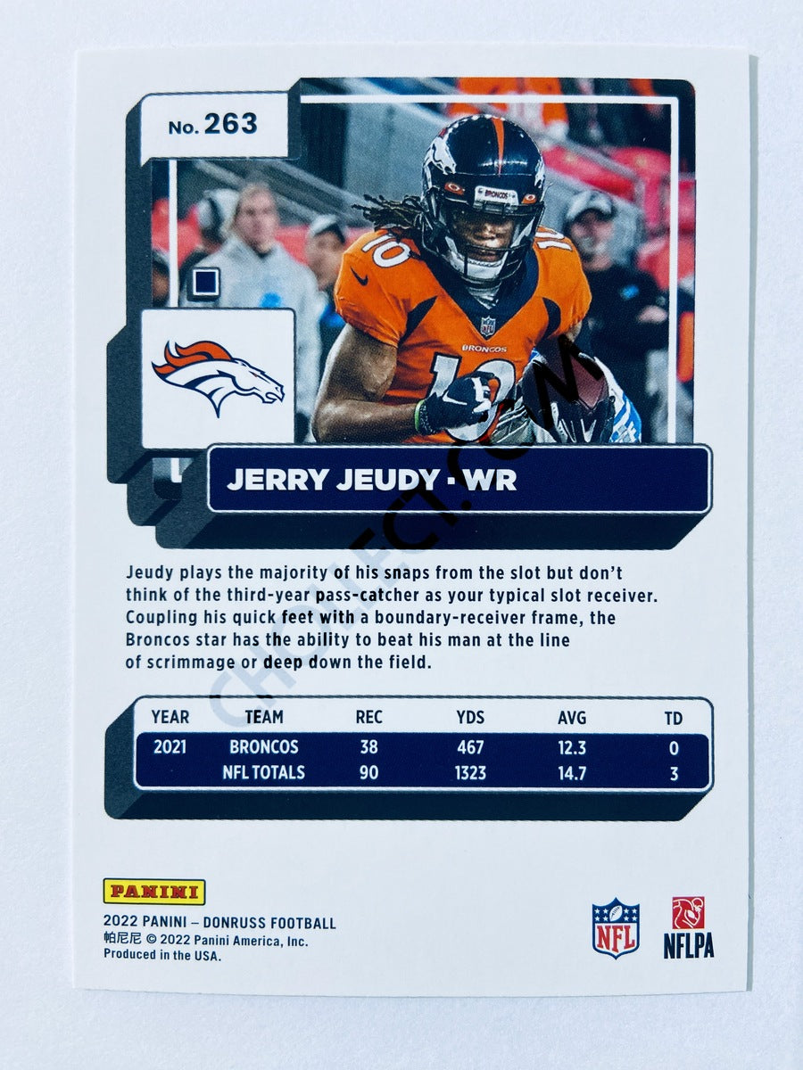 Jerry Jeudy - Denver Broncos 2022 Panini Donruss #263