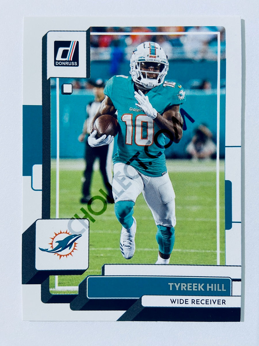 Tyreek Hill Miami Dolphins Autographed 2022 Panini National Convention  Orange #19 #/199 Beckett Fanatics Witnessed Authenticated Card