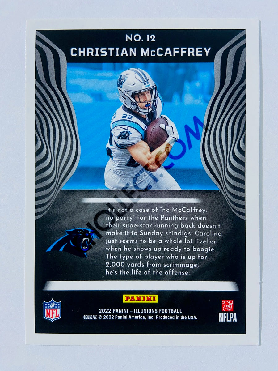 Christian McCaffrey - Carolina Panthers 2022 Panini Illusions #12