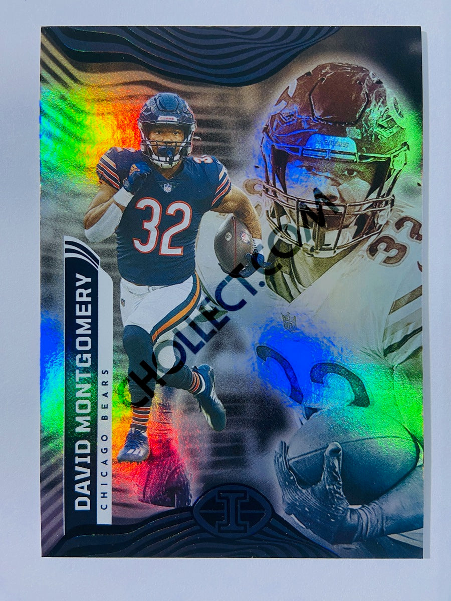 2022 Obsidian - David Montgomery No. AM-DMO - Patch /75 - Chicago Bears