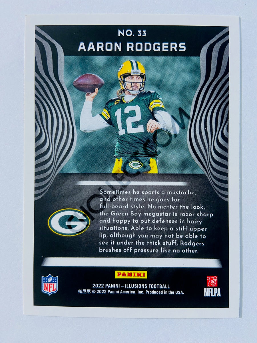 Aaron Rodgers - Green Bay Packers 2022 Panini Illusions #33