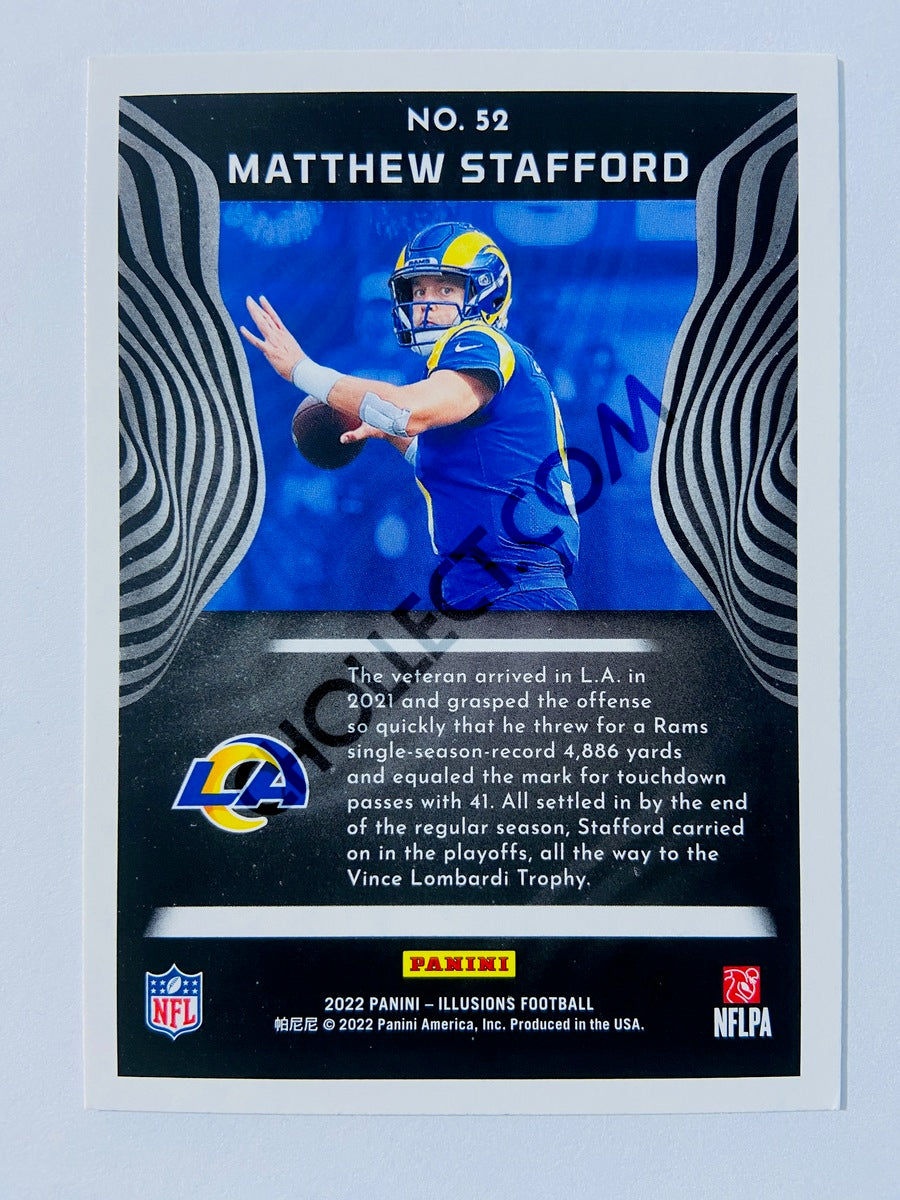 Matthew Stafford - Los Angeles Rams 2022 Panini Illusions #52