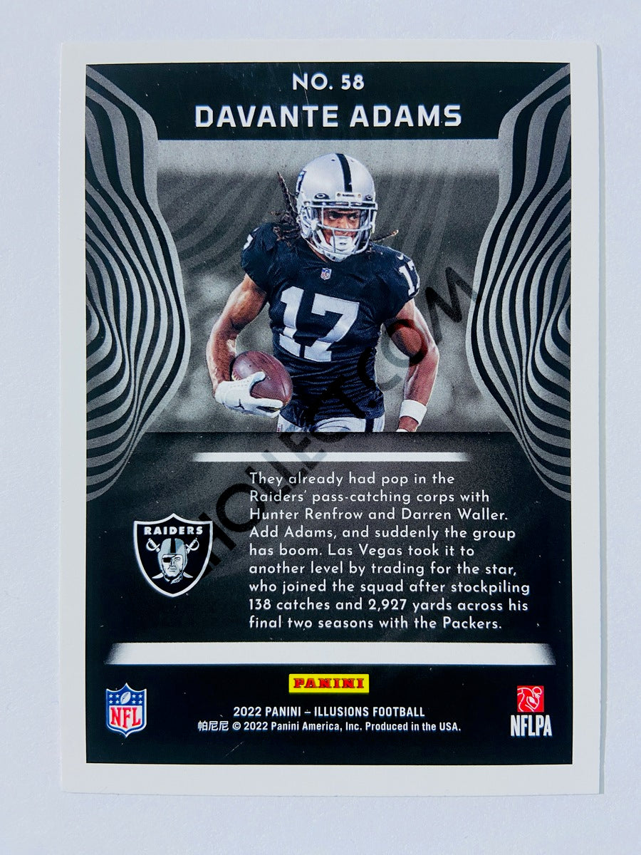 Davante Adams - Las Vegas Raiders 2022 Panini Illusions #58