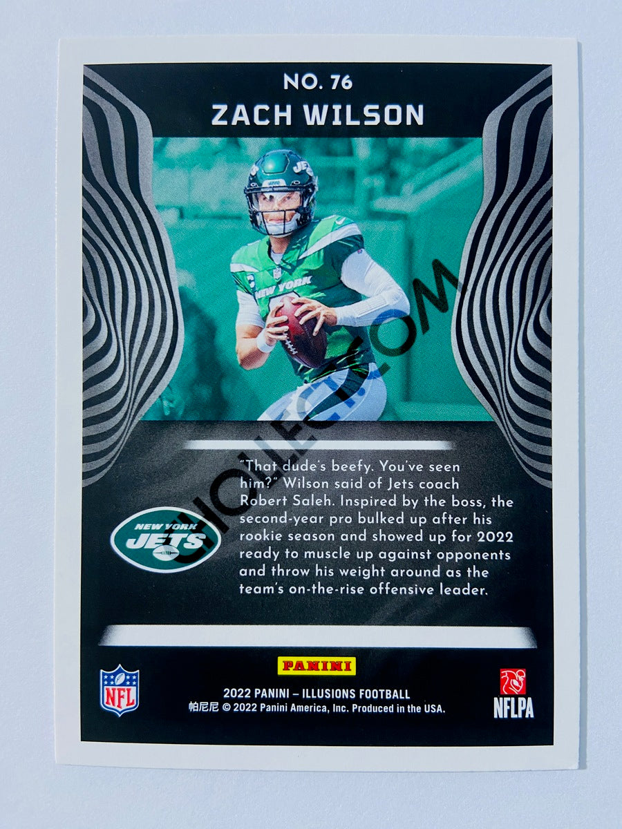 Zach Wilson - New York Jets 2022 Panini Illusions #76