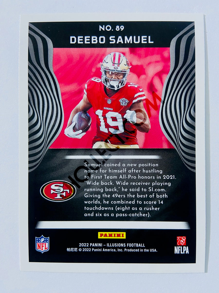 Deebo Samuel - San Francisco 49ers 2022 Panini Illusions #89