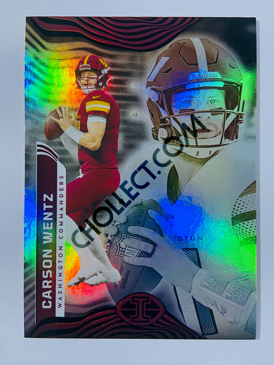 Carson Wentz - Washington Commanders 2022 Panini Illusions #98