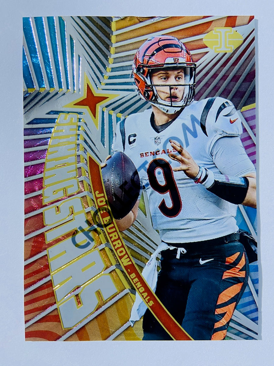 Joe Burrow - Cincinnati Bengals 2022 Panini Illusions Shining Stars Insert #SS-1