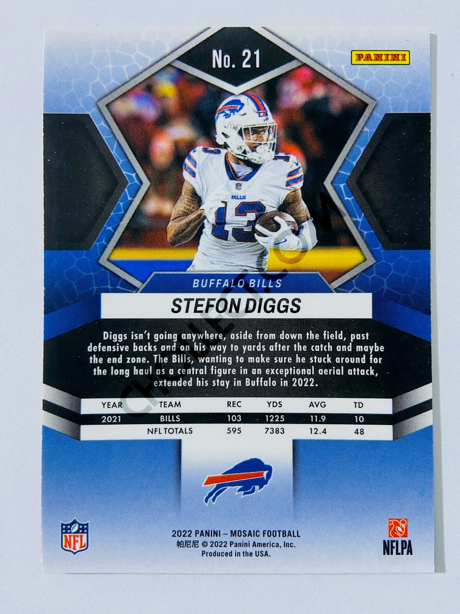 Stefon Diggs - Buffalo Bills 2022 Panini Mosaic #21